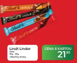 Tamda Foods Lindt Lindor Stick nabídka