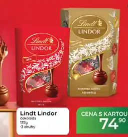 Tamda Foods Lindt Lindor čokoláda nabídka