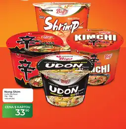 Tamda Foods Nong Shim nudle Big Bowl nabídka
