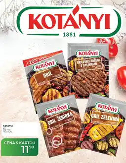 Tamda Foods Kotányi gril nabídka