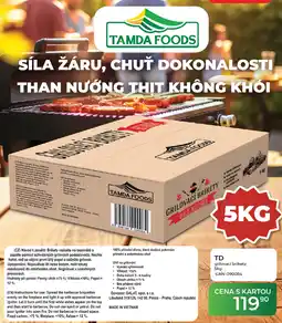 Tamda Foods TD grilovací brikety nabídka