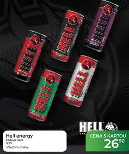 Tamda Foods Hell energy Ledová káva nabídka