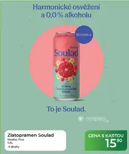 Tamda Foods Zlatopramen Soulad Nealko. Pivo nabídka