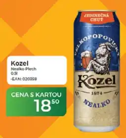 Tamda Foods Kozel Nealko Plech nabídka