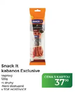 Tamda Foods Snack It kabanos Exclusive vepřový nabídka