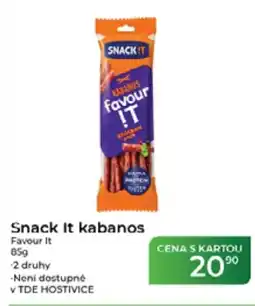 Tamda Foods Snack It kabanos Favour it nabídka