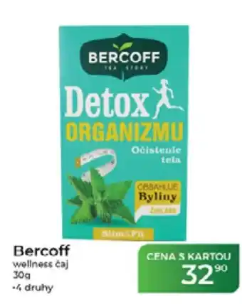 Tamda Foods Bercoff wellness čaj nabídka