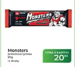 Tamda Foods Monsters proteinová tyčinka nabídka