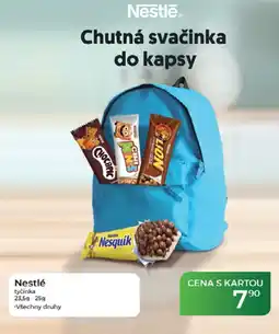 Tamda Foods Nestlé tyčinka nabídka