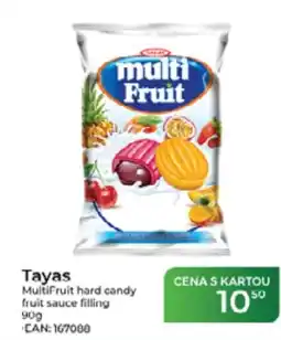 Tamda Foods Tayas MultiFruit hard candy fruit sauce filling nabídka