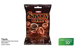 Tamda Foods Tayas Savory Coffee hard candy coffee nabídka