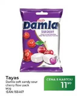 Tamda Foods Tayas Damla soft candy sour cherry flow pack nabídka