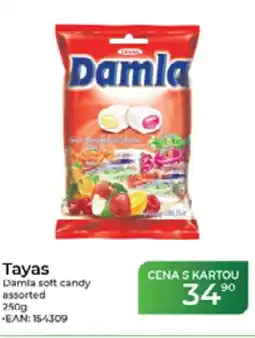 Tamda Foods Tayas Damla soft candy assorted nabídka