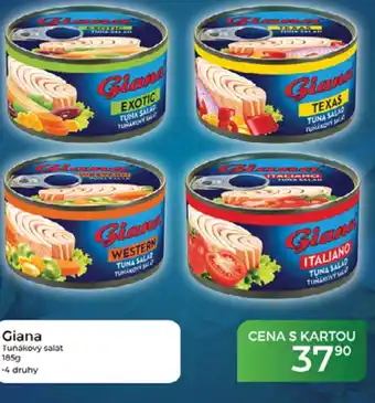 Tamda Foods Giana Tunakový salát nabídka