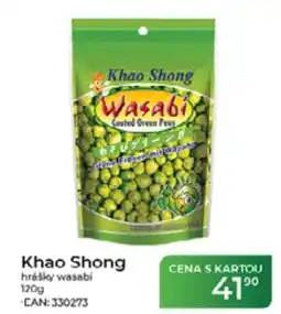 Tamda Foods Khao Shong hrášky wasabi nabídka