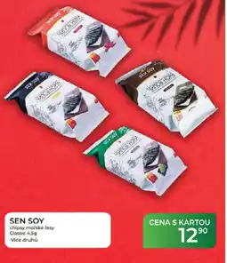 Tamda Foods SEN SOY chipsy mořské řasy Classic nabídka