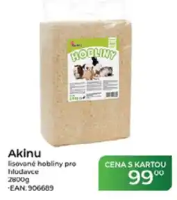 Tamda Foods Akinu lisované hobliny pro hlodavce nabídka