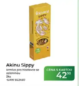 Tamda Foods Akinu Sippy krmivo pro hlodavce se zeleninou nabídka