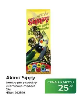 Tamda Foods Akinu Sippy krmivo pro papoušky vitaminovo medová nabídka