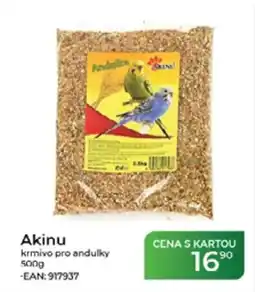 Tamda Foods Akinu krmivo pro andulky nabídka