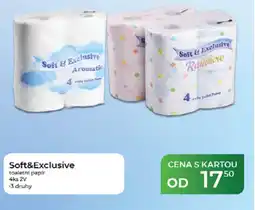 Tamda Foods Soft&Exclusive toaletní papír nabídka
