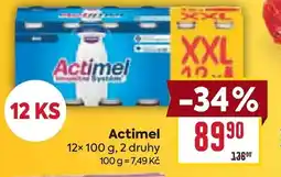 Billa Actimel nabídka
