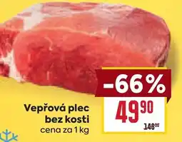 Billa Vepřová plec bez kosti nabídka