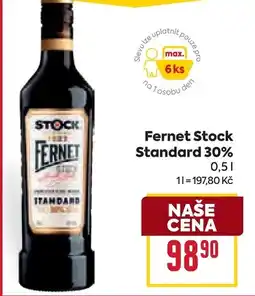 Billa Fernet Stock Standard 30% nabídka