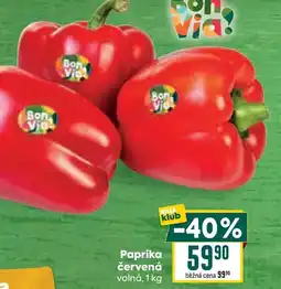 Billa Paprika červená nabídka