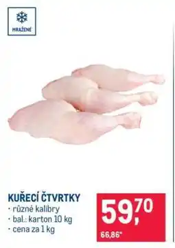 Makro Kuřecí čtvrtky nabídka