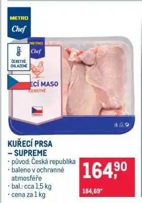 Makro Kuřecí prsa – supreme nabídka
