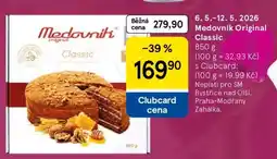 Tesco Medovník originál Classic nabídka