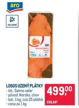Makro Losos uzený plátky nabídka