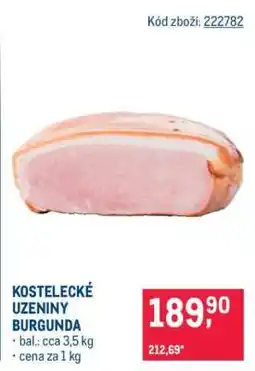 Makro KOSTELECKÉ UZENINY BURGUNDA nabídka