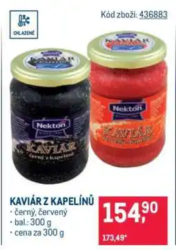 Makro Kaviár z kapelínů nabídka