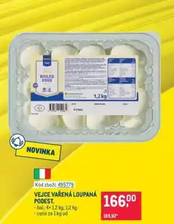 Makro VEJCE VAŘENÁ LOUPANÁ PODEST nabídka