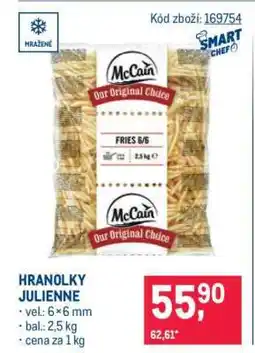 Makro Hranolky Julienne nabídka