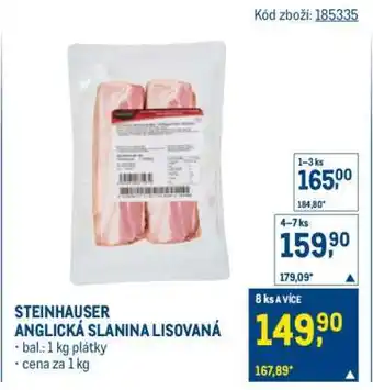 Makro STEINHAUSER ANGLICKÁ SLANINA LISOVANÁ nabídka