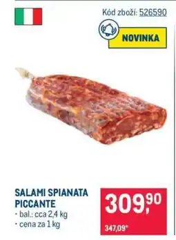 Makro SALAMI SPIANATA PICCANTE nabídka