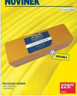 Makro MILD COLOUR. CHEDDAR nabídka
