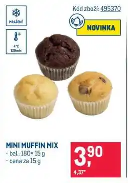 Makro MINI MUFFIN MIX nabídka