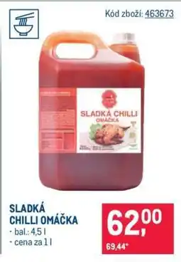 Makro Sladká chilli omáčka nabídka