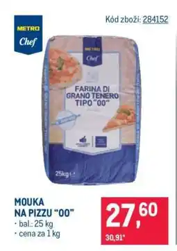 Makro Mouka na pizzu 00 nabídka