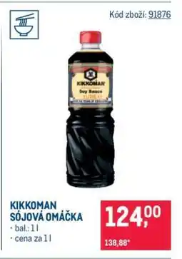 Makro Kikkoman sójová omáčka nabídka