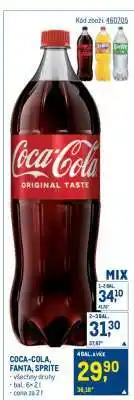 Makro Coca-Cola, Fanta, Sprite nabídka