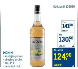 Makro Monin nabídka