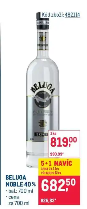 Makro Beluga Noble 40 % nabídka