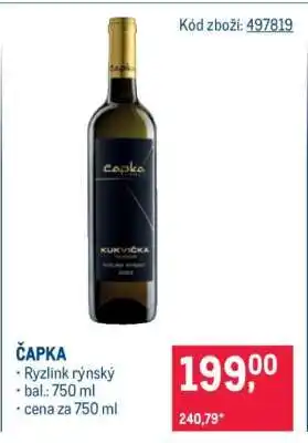 Makro ČAPKA nabídka