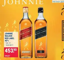 Makro Johnnie Walker Red Label nabídka