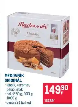 Makro MEDOVNÍK ORIGINAL nabídka